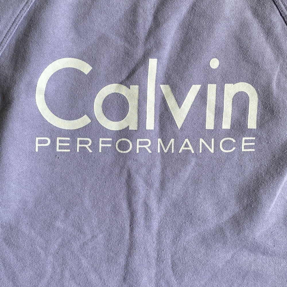 Calvin Klein women’s Light Lavender Open Sides top  Size M ( ❗️ defect) - Picture 8 of 14